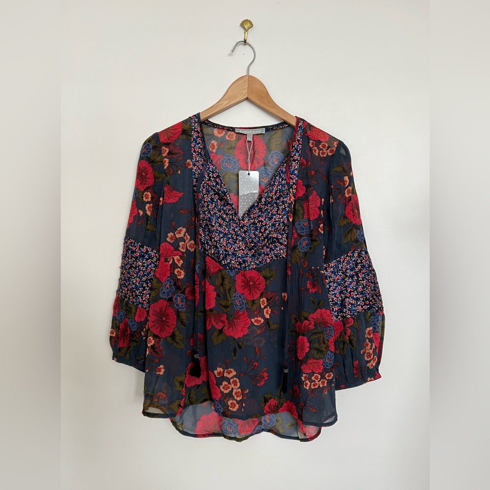 Daniel Rainn Boho Peasant Blouse
